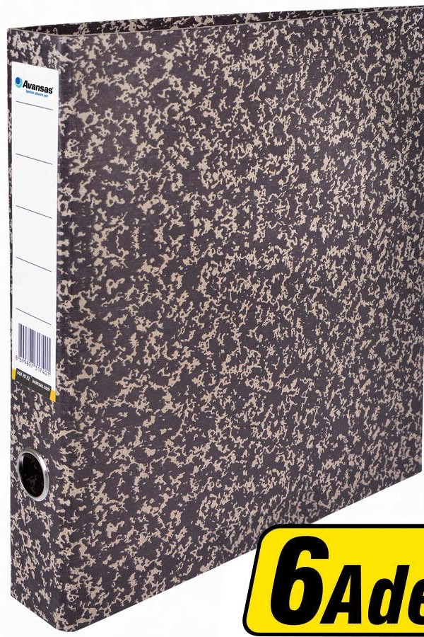Avansas Dar Karton Klasör A4 6'lı Paket