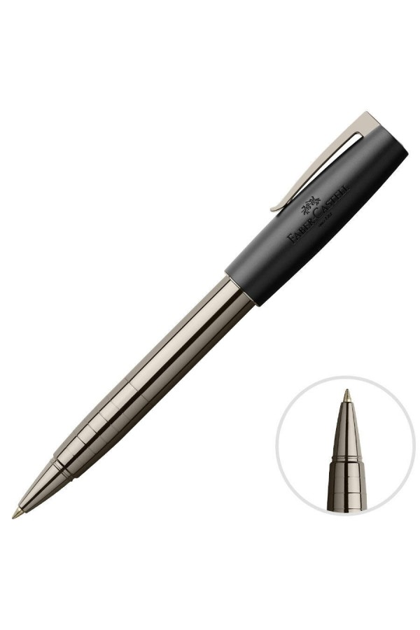Faber Castell Loom Gunmetal Roller Kalem Parlak