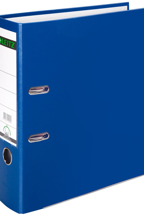 Leitz 1010 Plastik Klasör Geniş A4 Mavi