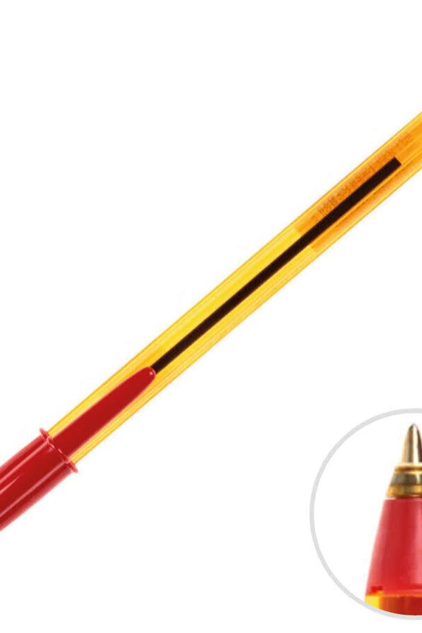 Bic Cristal Fine Tükenmez Kalem 0.8 mm Uçlu Kırmızı 50'li Paket