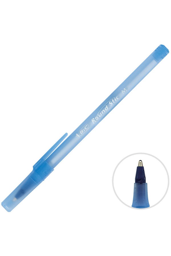 Bic Round Stic Tükenmez Kalem 1 mm Mavi 60'lı Paket