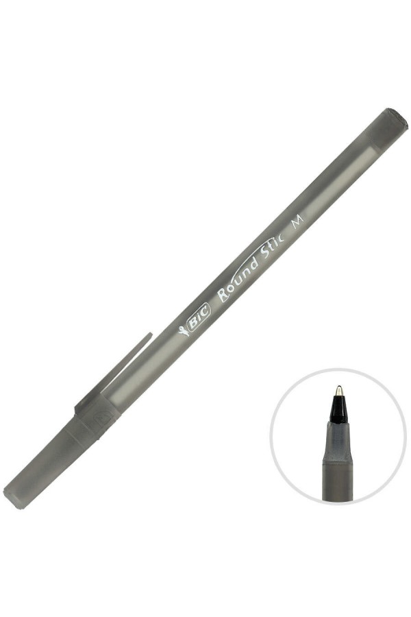 Bic Round Stic Tükenmez Kalem 1 mm Siyah 60'lı Paket