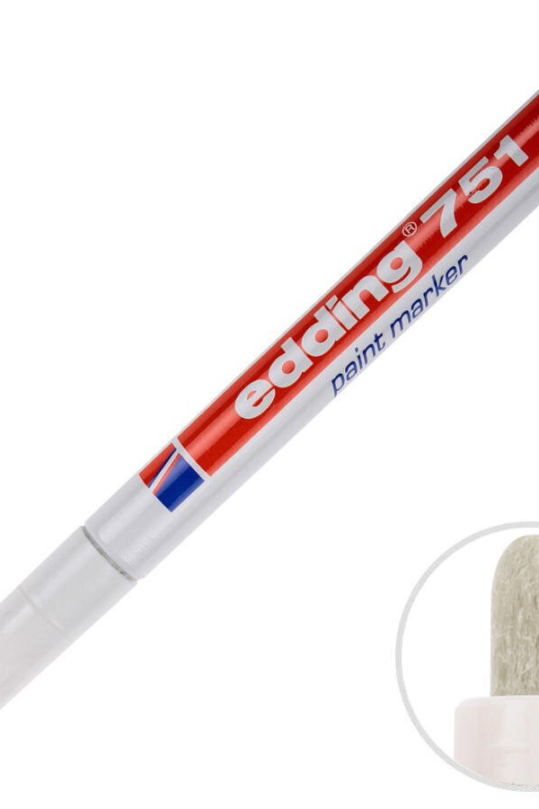 Edding 751 Boya Marker Kalem Beyaz