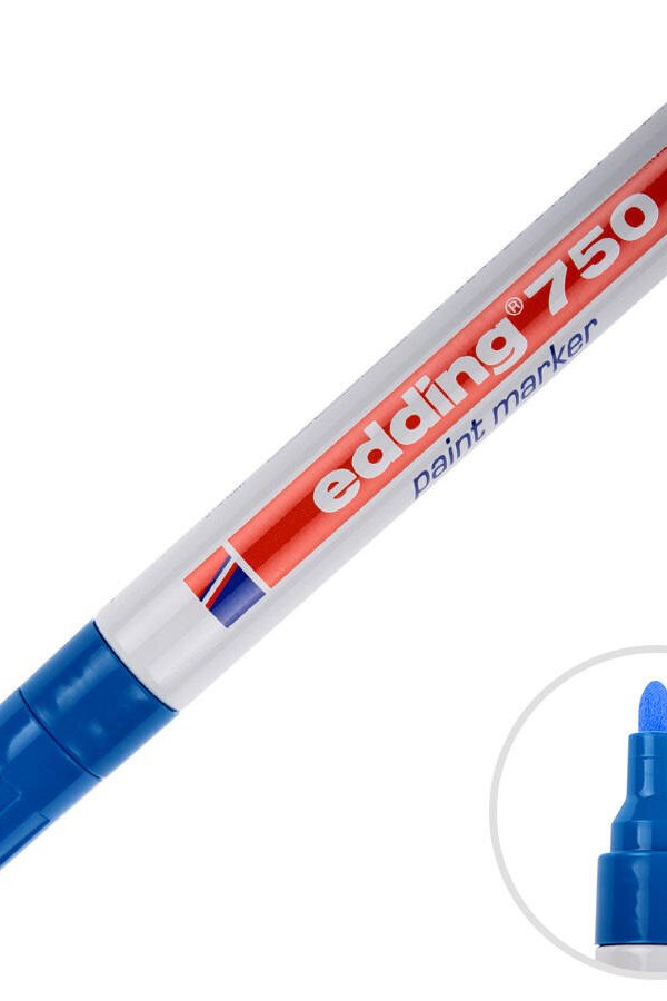 Edding 750 Boya Marker Kalem Mavi