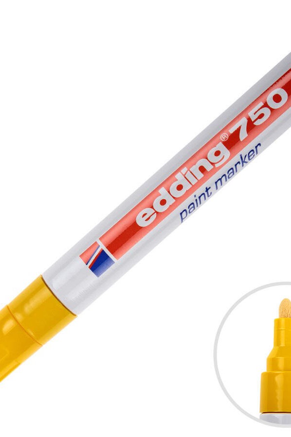Edding 750 Boya Marker Kalem Sarı