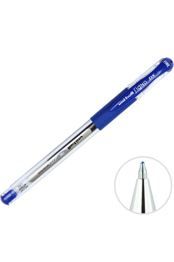 Uni-ball Um-151 Signo Dx Fıne Jel Kalem 0.7 mm Mavi