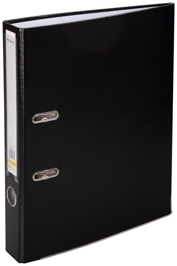 Avansas Extra Plastik Klasör Dar A4 Siyah