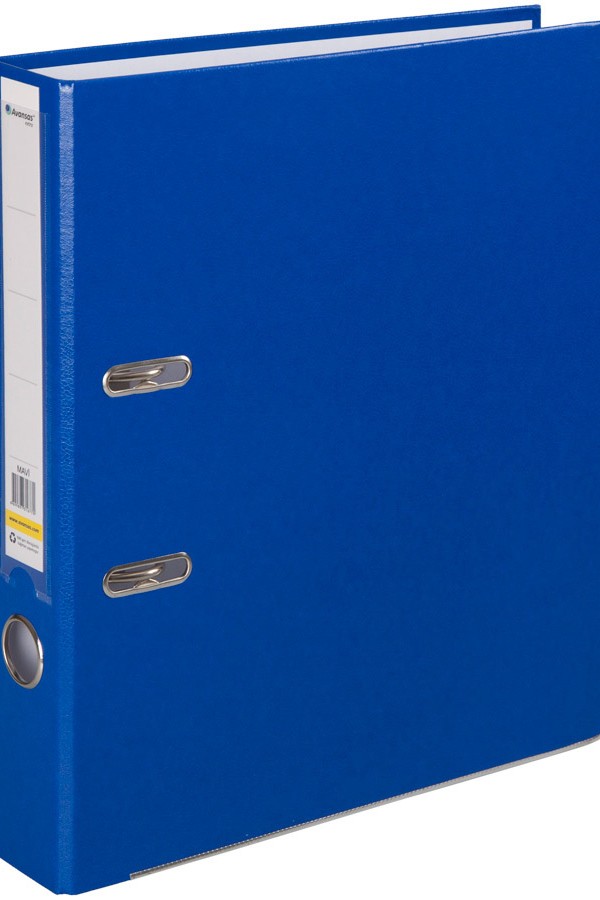Avansas Extra Plastik Klasör Dar A4 Mavi