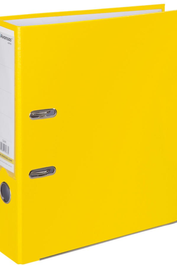 Avansas Extra Plastik Klasör Geniş A4 Sarı