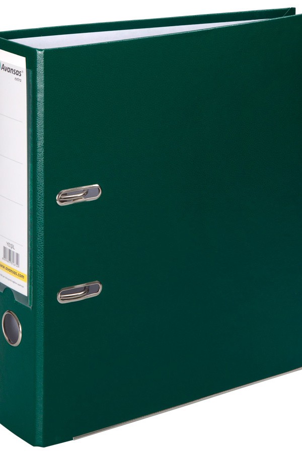 Avansas Extra Plastik Klasör Geniş A4 Yeşil