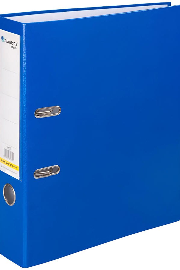 Avansas Eco Plastik Klasör Geniş A4 Mavi
