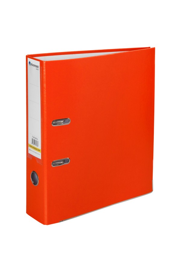 Avansas Extra Plastik Klasör Geniş A4 Turuncu