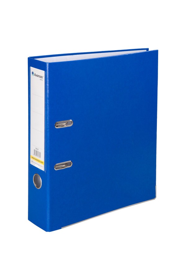 Avansas Extra Plastik Klasör Geniş A4 Mavi