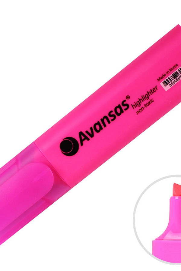 Avansas 904 Fosforlu Kalem Pembe