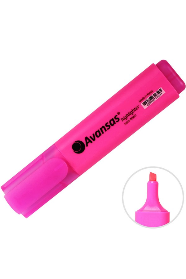 Avansas 904 Fosforlu Kalem Pembe