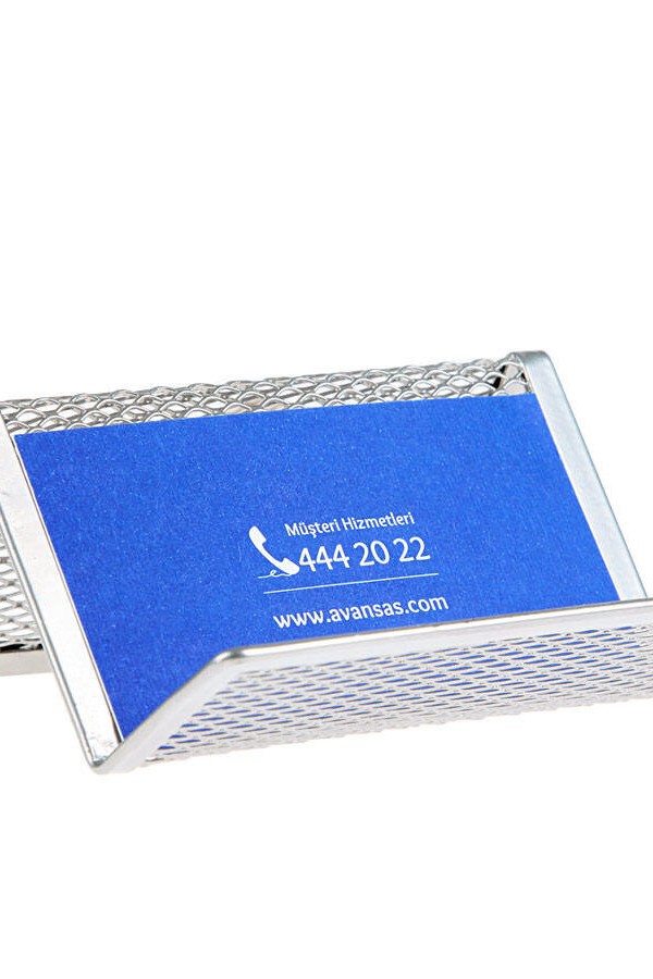 Avansas 953 Metal Kartvizitlik Gümüş