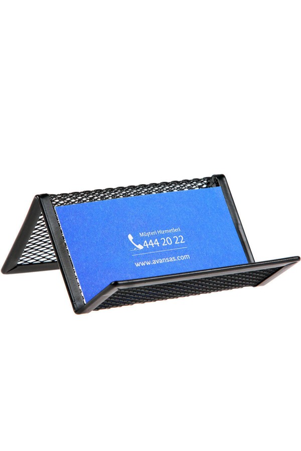 Avansas 952 Metal Kartvizitlik Siyah