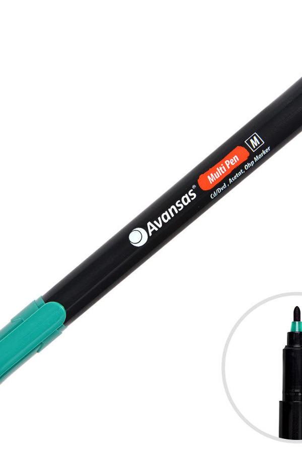 Avansas Multipen M Asetat Kalemi Yeşil