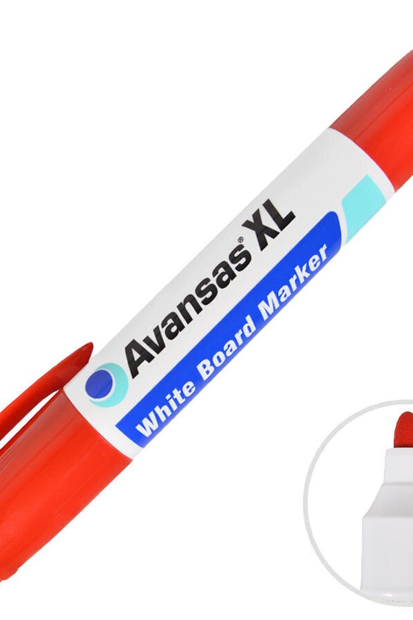 Avansas XL Jumbo Tahta Kalemi Kırmızı