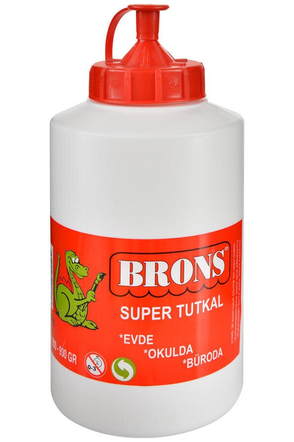 Brons Beyaz Tutkal 900Gr Plastik Br-406