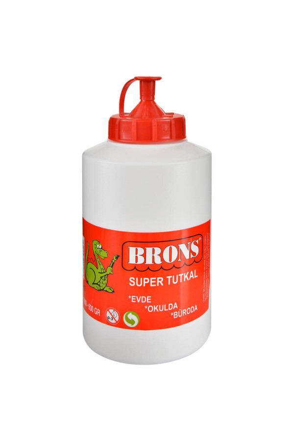 Brons Beyaz Tutkal 900Gr Plastik Br-406