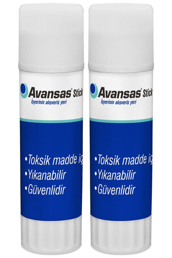 Avansas Av1514 Stick Yapıştırıcı 36 gr 2'li Paket