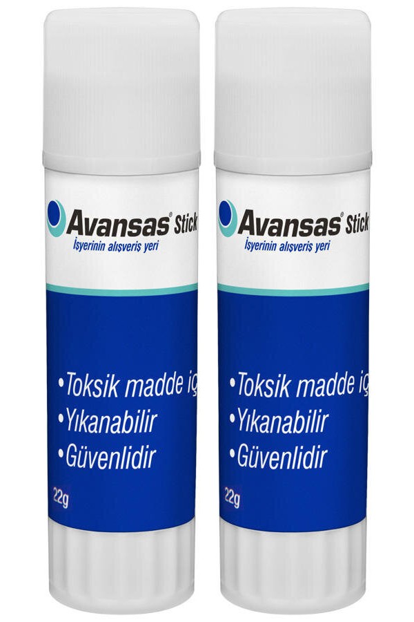 Avansas Av1513 Stick Yapıştırıcı 22 gr 2'li Paket