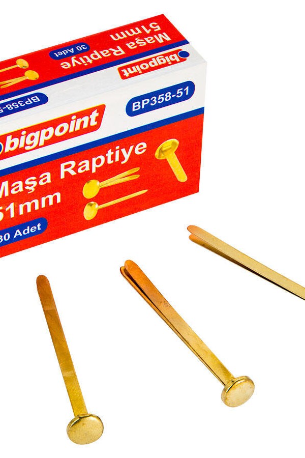 Bigpoint BP358 Maşa Raptiye 51 mm 30'lu Kutu