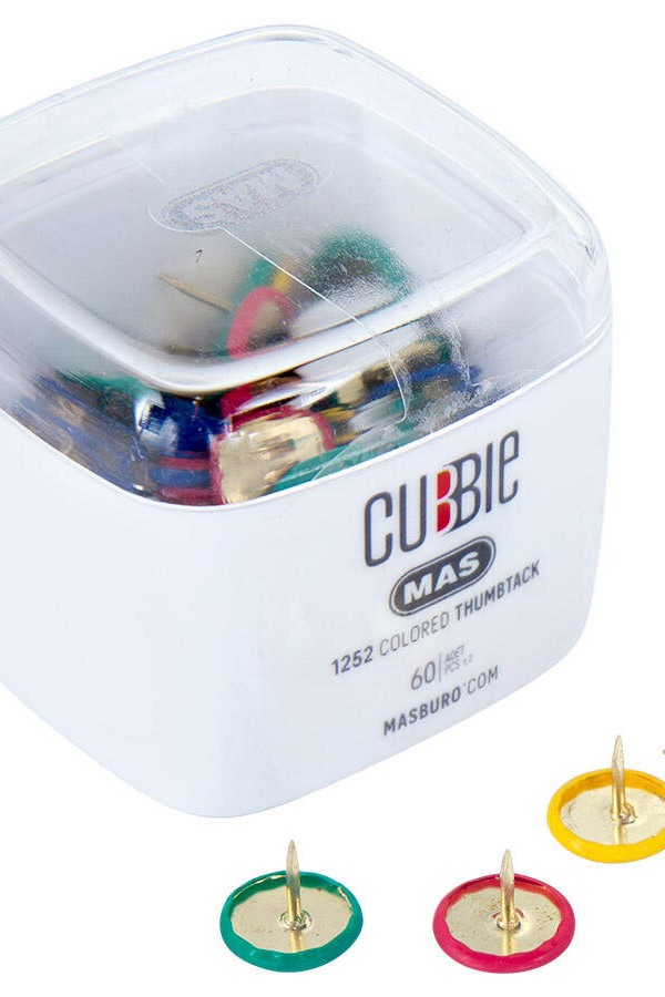 Mas 1252 Cubbie Pvc Kaplı Karışık Renkli 60'lı Kutu