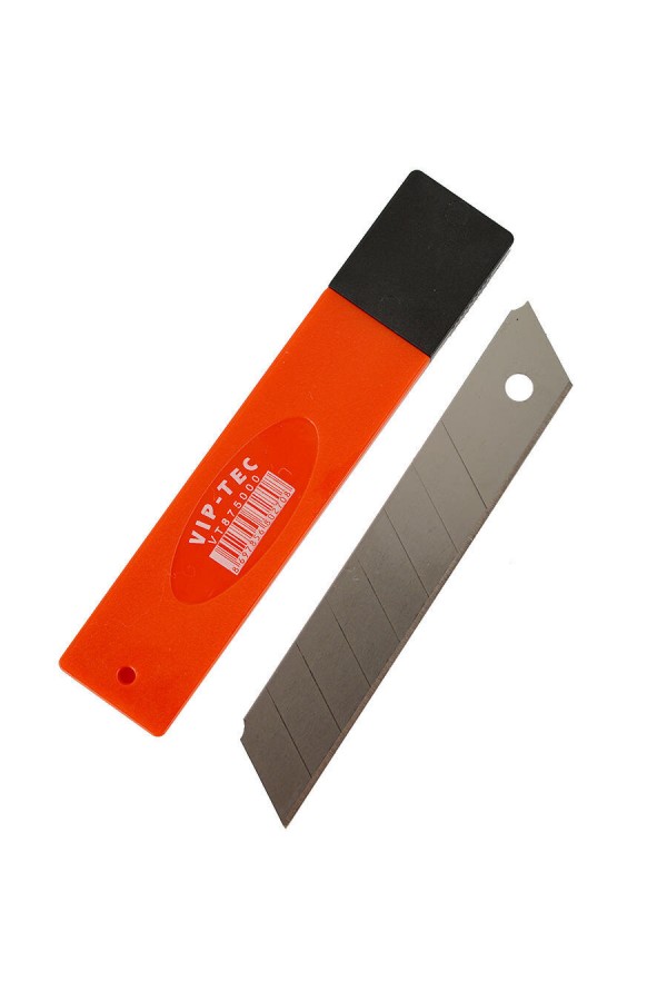 Vip-Tec VT875000 Profesyonel Maket Bıçağı / Falçata Yedeği Büyük Boy 10'lu Tüp