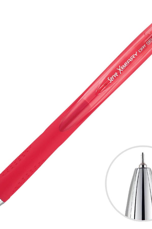 Serve Xberry Jel İğne Uçlu Kalem 0,5 mm Kırmızı