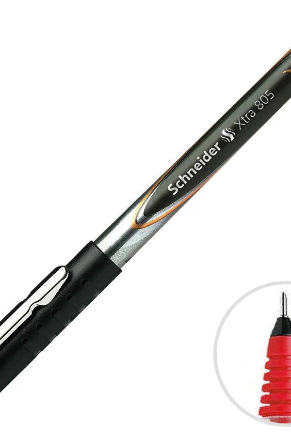 Schneider Xtra 805 İğne Uç Kalem Tekli Kırmızı