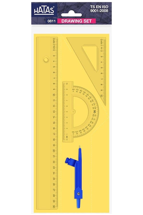 Hatas 0811 Pergelli Çizim Takımı