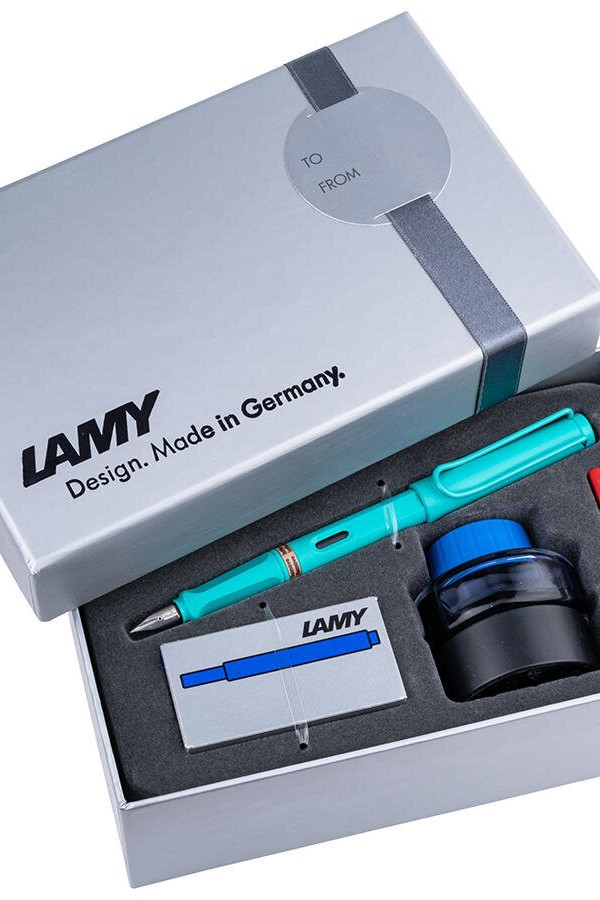 Lamy Safari 21 ADS-M Dolma Kalem Seti M Uç Aquamarine