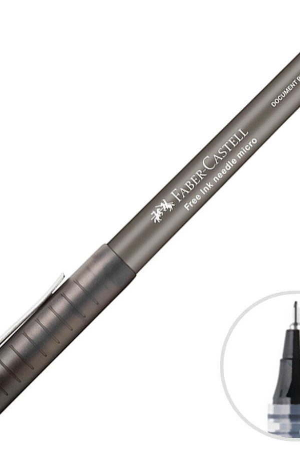 Faber-Castell Free Ink İğne Uç Kalem 0.5 mm Siyah