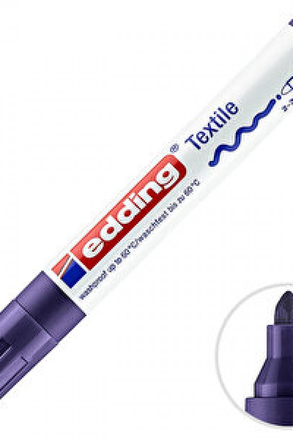 Edding 4500 T-Shirt Kalemi Mor