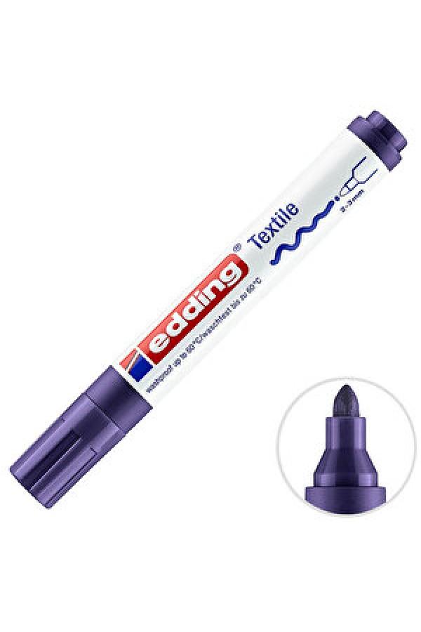 Edding 4500 T-Shirt Kalemi Mor