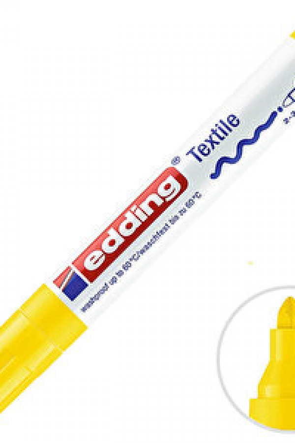 Edding 4500 T-Shirt Kalemi Sarı