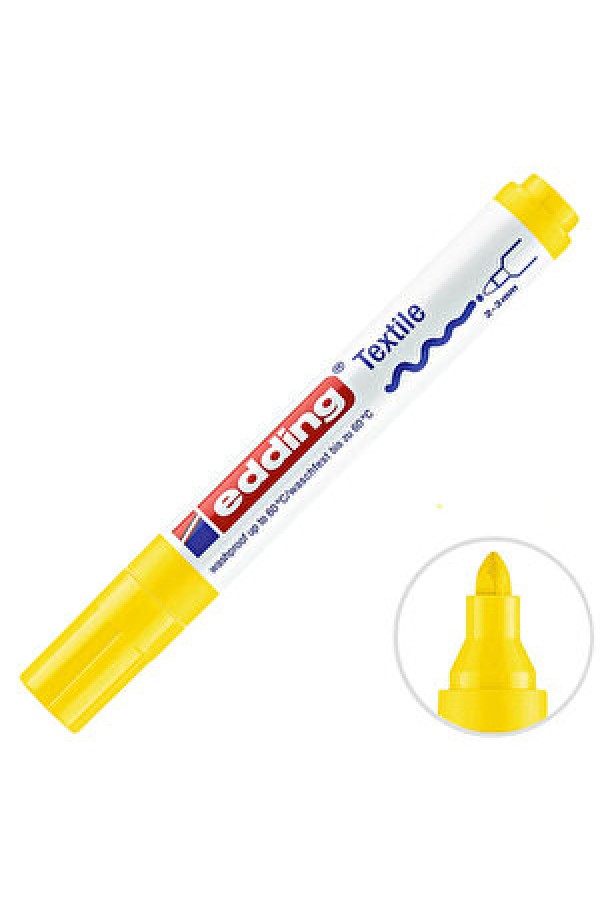 Edding 4500 T-Shirt Kalemi Sarı