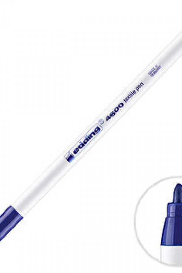 Edding 4600 T-Shirt Kalemi Mavi