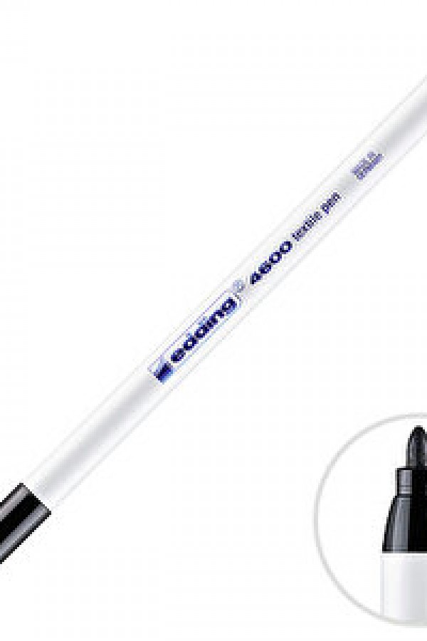 Edding 4600 T-Shirt Kalemi Siyah