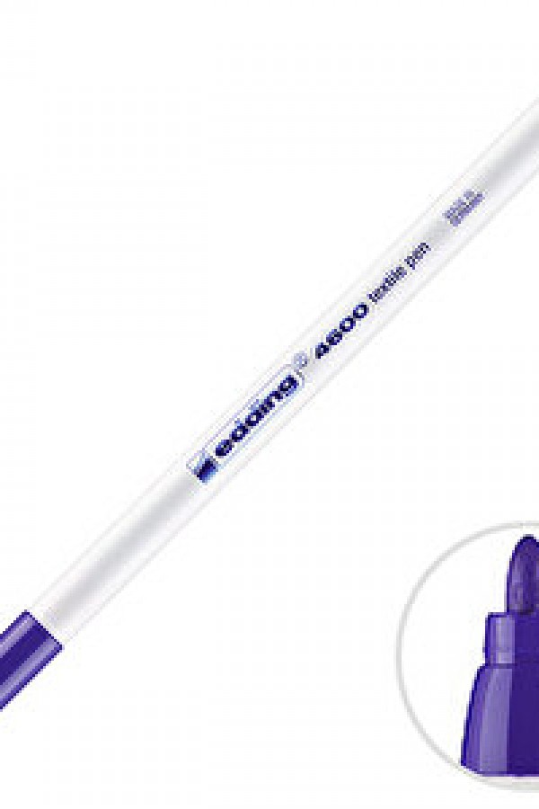 Edding 4600 T-Shirt Kalemi Mor