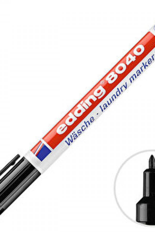 Edding 8040 Çamaşır Kalemi Siyah