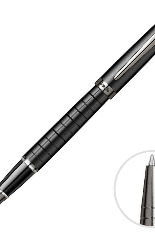 Scrikss 38 Roller Kalem Mat Siyah