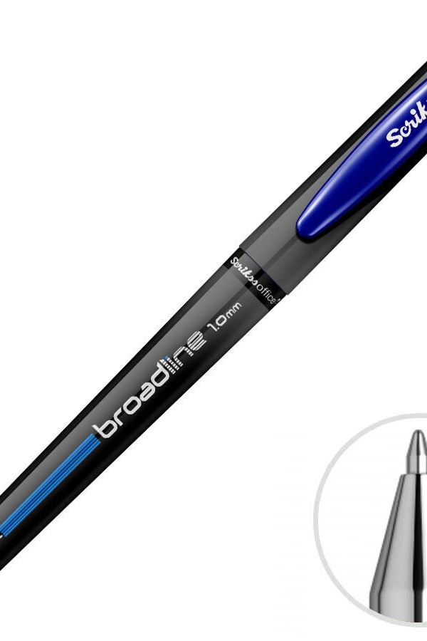 Scrikss Broadline Jel İmza Kalemi 1.0 mm Mavi