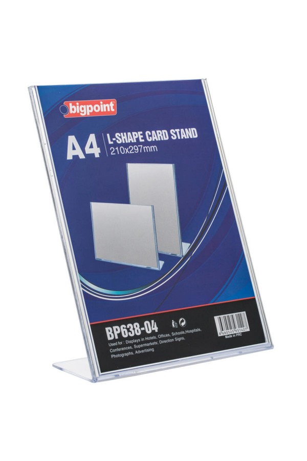 Bigpoint Kart Standı Dikey A4