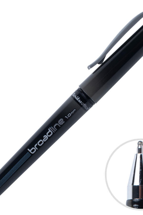 Scrikss Broadline Jel İmza Kalemi 1.0 mm Siyah