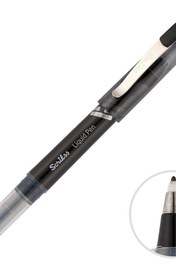 Scrikss LP-68 Likid Roller Kalem Siyah