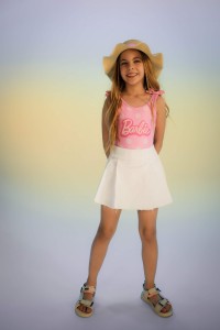 Kız Çocuk Gabardin Şort Etek